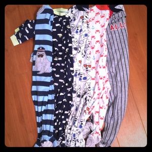 Carter’s 18M footie PJs- 5 pack!